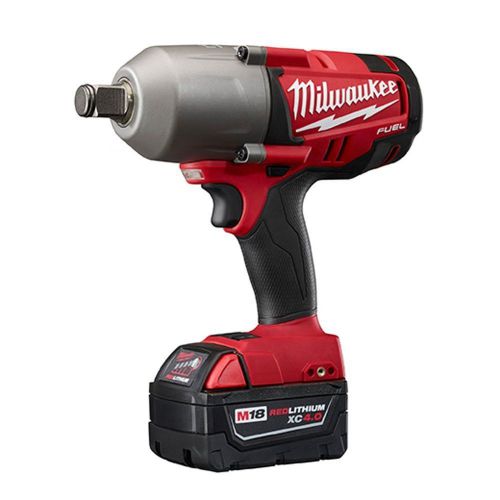 Milwaukee 2764-22 m18 fuel high torque impact wrench w/ ring - (1) 4.0xc battery for sale