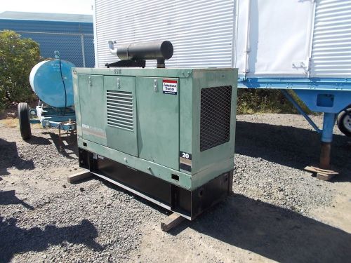 1996 20kw kholer/john deere 2orozj71 generator set for sale