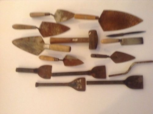 collection of vintage Masonry tools