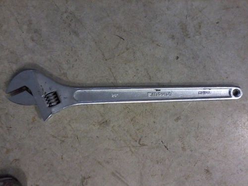Pittsburgh 24&#034; Jumbo Adjustable Wrench