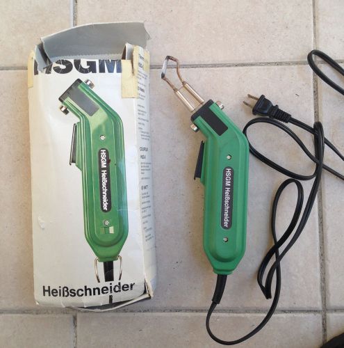 Hsg-o engel hsgm hot knife for ropes and synthetic fabrics  blade included for sale
