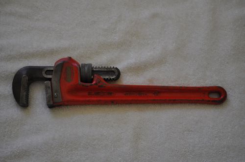 Ridgid heavy duty 12 in. ridged pipe co.pipe wrench for sale
