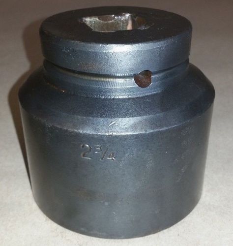 2-3/4 INCH IMPACT SOCKET 1 INCH DRIVE NO NAME NO PART NUMBER