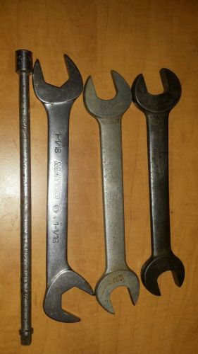 Lot of 3 heavy duty wrenches &amp; mac tools 12&#034; extension matco armstrong indestro for sale