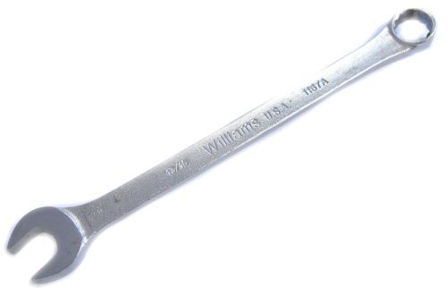 Williams 1167a combination wrench, 12 point, 13/16&#034; nos usa for sale