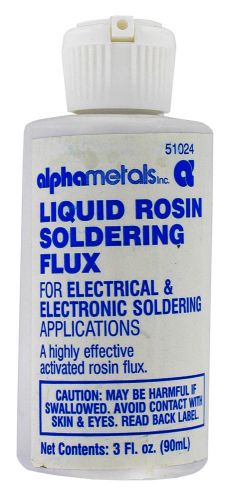 Alpha Fry AM51024 Liquid Rosin Soldering Flux - 3 oz.