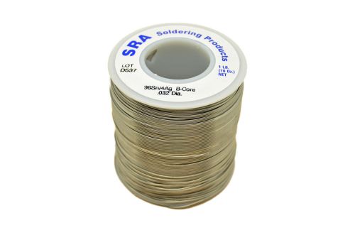Lead Free Acid Core Silver Solder, 96/4 .062-Inch, 1-Pound Spool