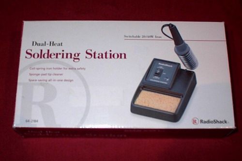 Soldering Work Station with Dual-Heat Iron