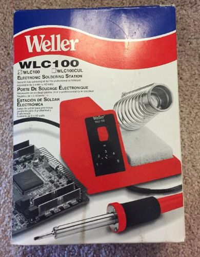*new open box* weller wlc-100 electronic soldering station 5-40w for sale