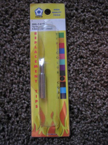 Hakko - Replacement Soldering  Tip 900L-T-S1/P  for 900L &amp; 908 handle 5.6mm