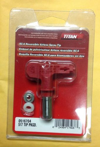 Titan 0516704 661-517 662-517 SC-6 Reversible Airless Spray Tip
