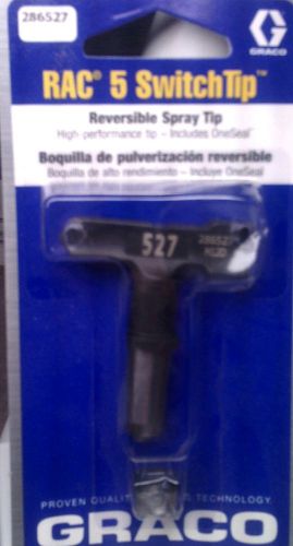 286527 New Genuine Graco RAC V Reversible Switch Tip Size 527 Airless with seal