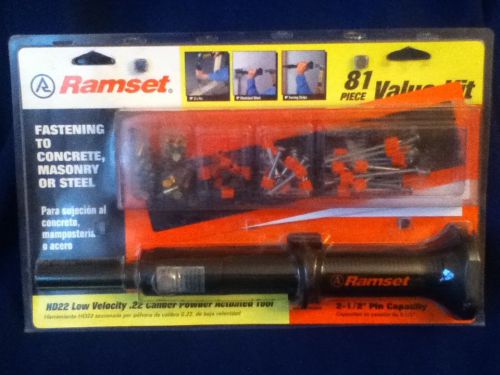 Ramset hd22 powder activated tool for sale