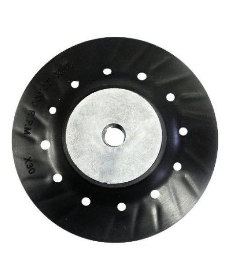 Shark 13206 4-in Rubber Backing Pad for Sander, Nut: 5/8-11 NC