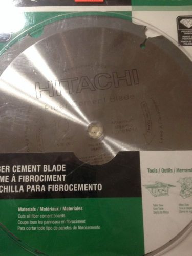 Hitachi 18108 10&#034; x 6 Tooth PCD Fiber Cement Blade