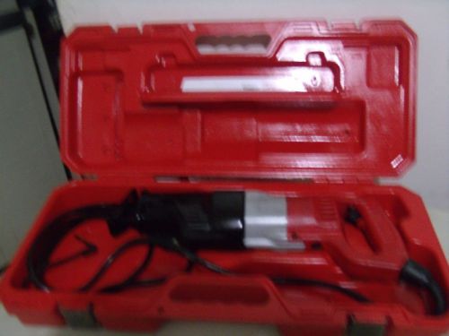 6538-21 milwaukee 15 amp super sawzall orbital recip. saw with case for sale