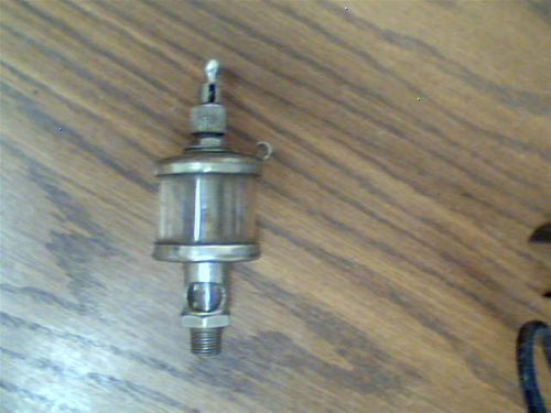 Vintage lubricator drip oiler hit miss x12a0 engine oiler steampunk b0003 for sale