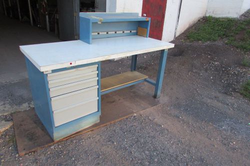 Lista 5 drawer cabinet / workbench combo 72&#034; x 30&#034; x 35&#034; for sale