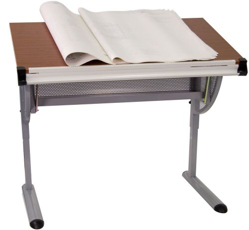 Flash furniture adjustable melamine drafting table for sale
