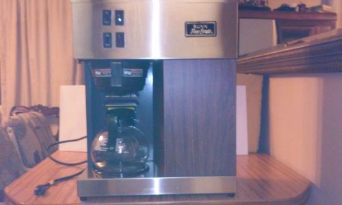 BUNN 2 BURNER COMMERCIAL COFFEE MAKER WITH 1 POT