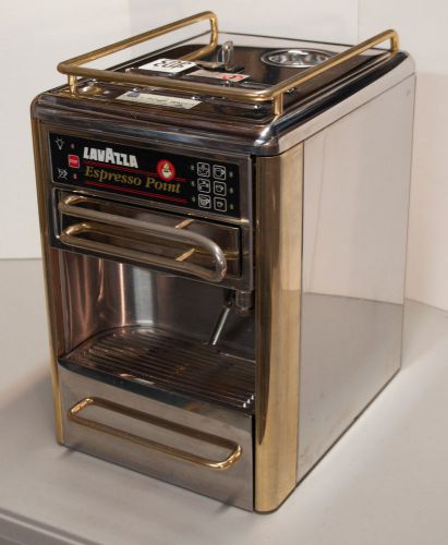 Lavazza espresso point espresso machine - chrome for sale