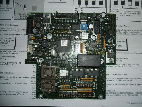 Cimbali m3, faema x3 main control board/display board/cpu  p/n 482806-9008 for sale