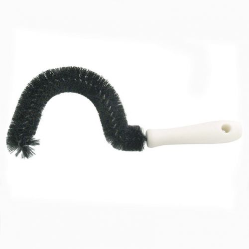 CURVED COFFEE POT CLEANING BRUSH - 10.5&#034;