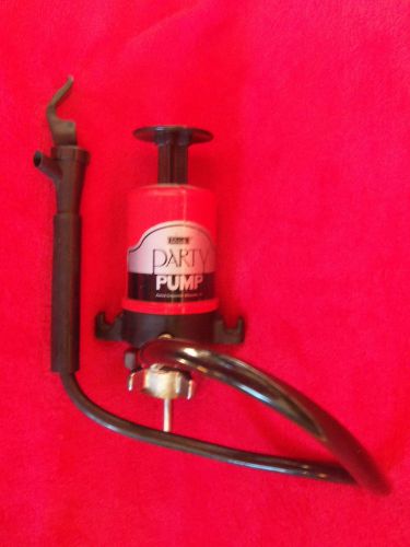 PERLICK RED PARTY PUMP BEER KEG TAPPER  W/  VENT BUTTON QUICK &amp; FREE SHIPPING