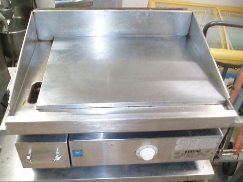 2FT KEATING MIRACLEAN GAS GRILL GRIDDLE RESTAURANT 24X18&#034; SURFACE BAR TRAILOR