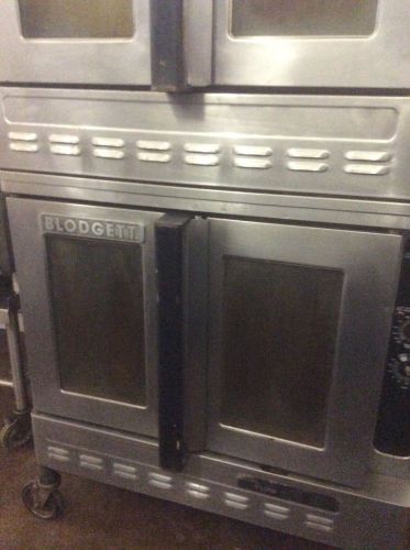 BLODGETT NAT GAS DOUBLE STACK OVEN FULLY TESTED