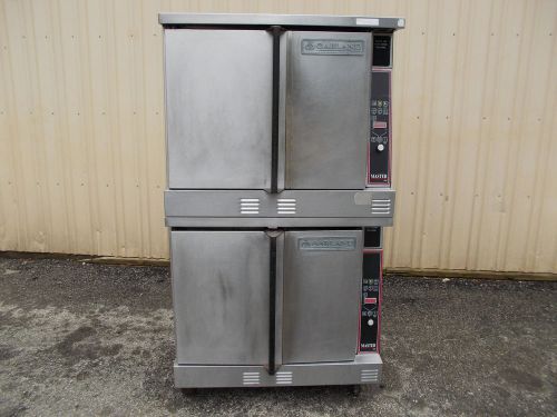 Garland master 410 double stack convection ovens for sale