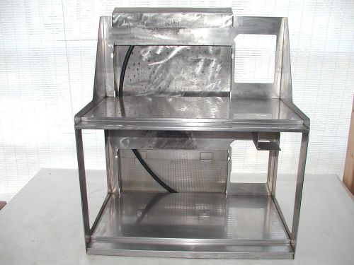 ROUNDUP MS-250 COUNTERTOP STEAM FOOD WARMER STAINLESS STEEL STAND