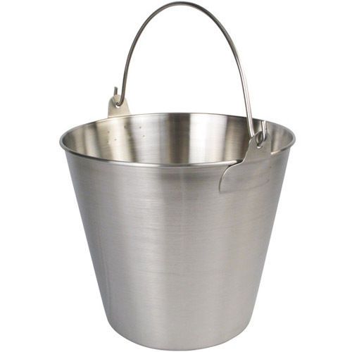 Utility pail 13 qt. stainless steel new for sale