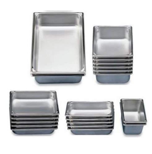 NEW Vollrath 30042 Stainless Steel Super Pan V Steam Table Pan, Full Size,