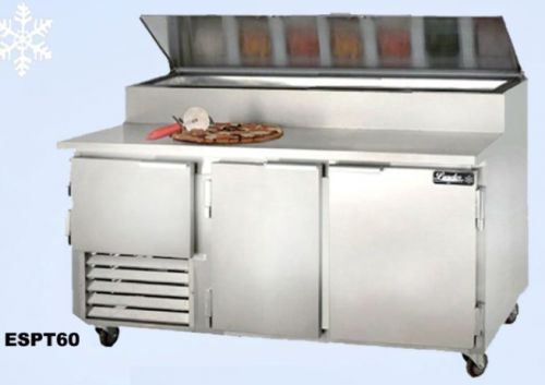 Brand new! leader espt60 - 60&#034; pizza prep table nsf certified marble top for sale