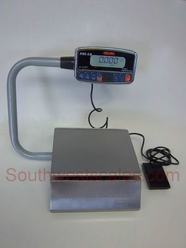 Tor Rey PZC-5/10 Food Portioning Pizza Scale,10 LB Capacity Foot Controlled Tare