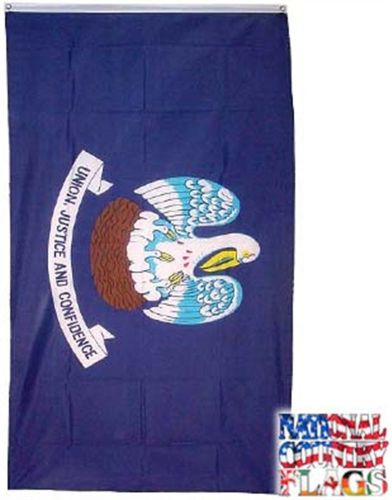 New 2x3 Louisiana State Flag US USA American Flags