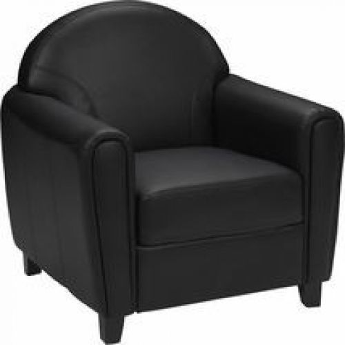 Flash furniture bt-828-1-bk-gg hercules envoy series black leather chair for sale