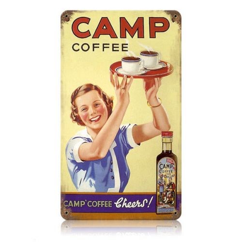 Camp Coffee Wall Sign