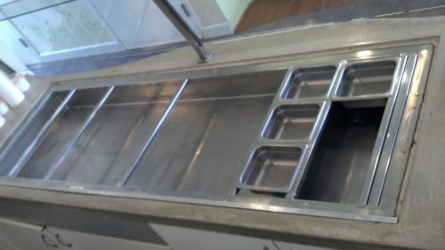Refrigerated Drop-in Topping Cooler Stainless Steel - NSF Approved