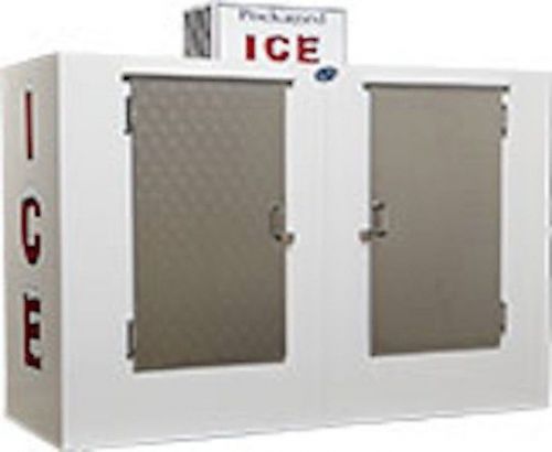 New leer outdoor ice merchandiser l100, auto defrost solid door - 100 cu ft for sale
