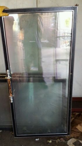 Cooler doors for convenience store walk in type 5 foot 3&#034; x30&#034;