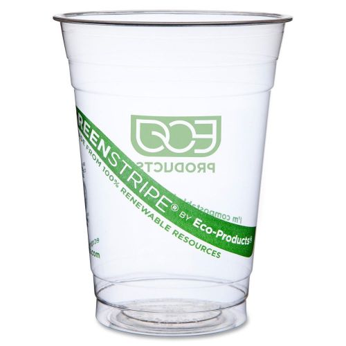 Eco-products Greenstripe Cold Cup - 16 Oz - 50/pack - Bioplastic - (epcc16gspk)