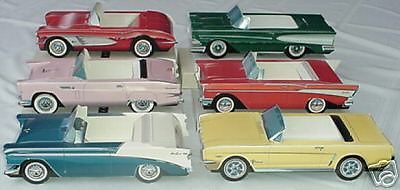 54  Assorted Classic Cardboard Cars  Party Planner  Paper Food Tray Table Center