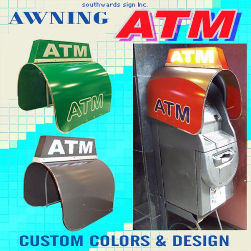 ATM Machine Enclosure with Light Topper - Small Size Fit on Top of ATM - Qty 1