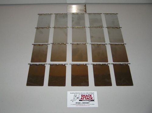 Vendstar 3000 (21) stainless steel chute doors - l@@k! / free ship! for sale