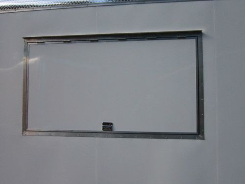 New Concession Trailer Serving Window, 40 inches X 74 inches