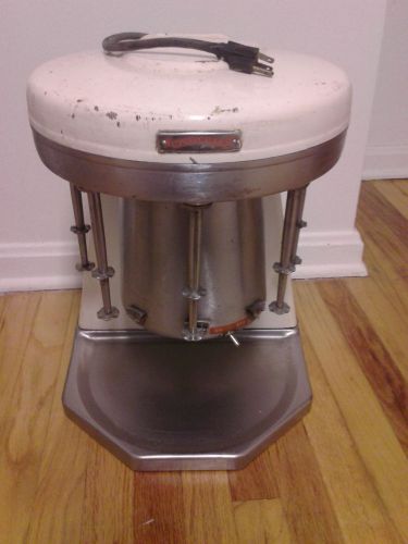 Vintage Milkshake Multimixer Blender 5 Heads Tested All Works Stainless !!