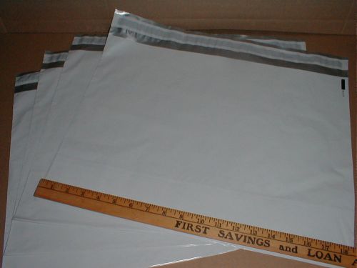 100 14x18 18x14 18.5x14x6 poly mailing shipping bags expands plastic envelopes