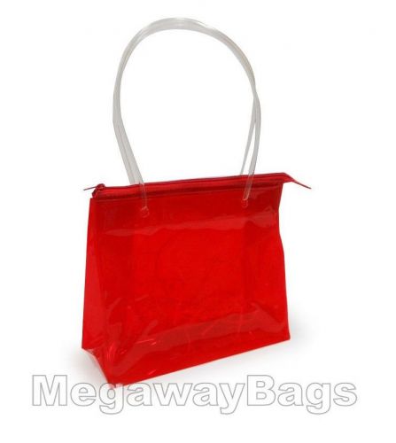 See Through Vinyl Packaging Carry Display Shopper Merchandise Shop Bags PVC EVA